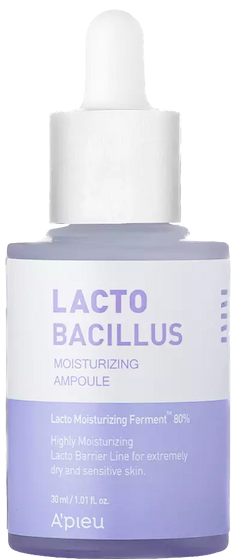 A'pieu Lactobacillus Moisturizing Ampoule Facial Serum with Ferments