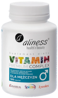 Vitamins for men Aliness - Vitamin Premium Complex