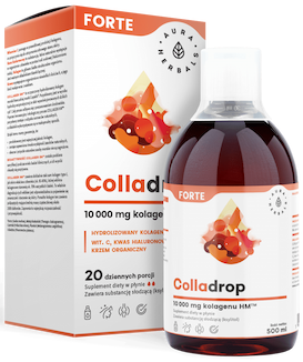 Colladrop Forte, kolagen morski 10 000 mg, płyn 500 ml