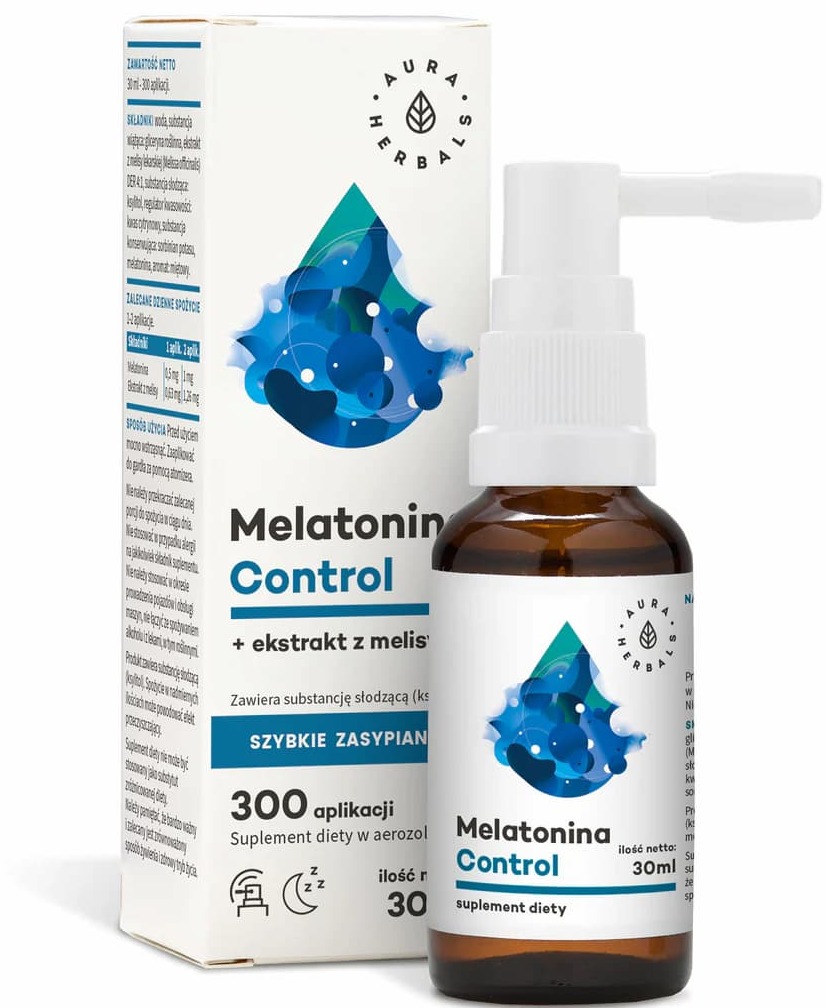 Aura Herbals Melatonin Control + Melissa