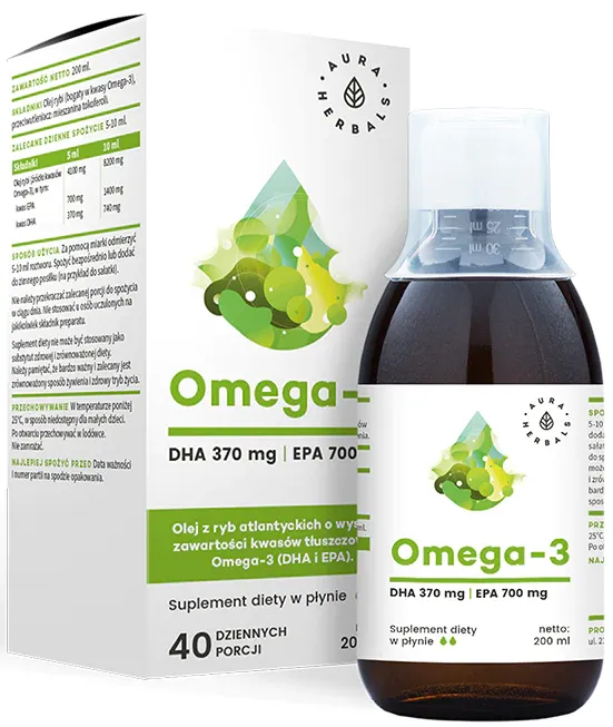 Aura Herbals Omega-3 370 DHA / 700 EPA