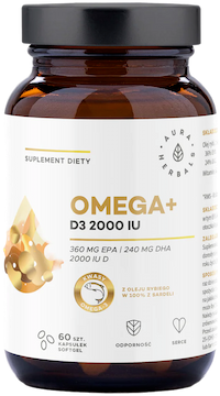 Omega + Vitamin D3 2000 IU