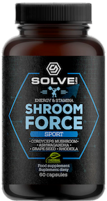 Solve Labs Shroom Force Sport - спортивні кордицепсові гриби та адаптогени