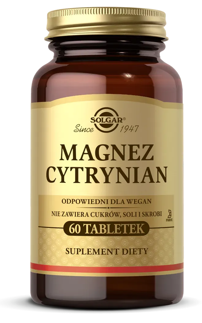 SOLGAR Magnez cytrynian