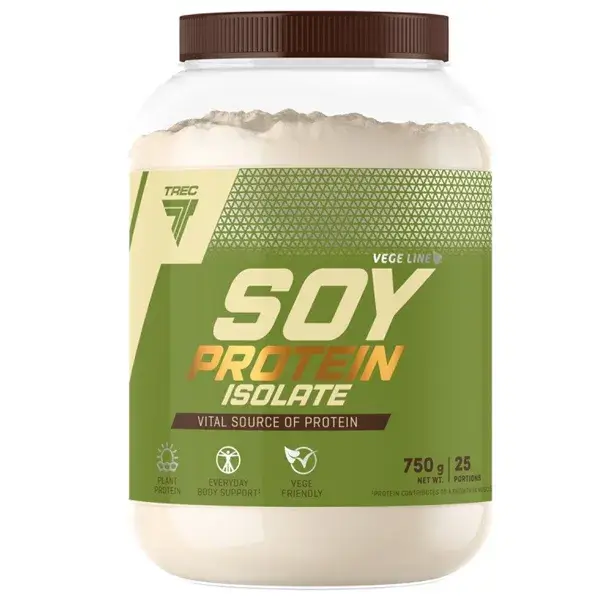Trec Soy Protein Isolate, białko sojowe, smak waniliowy, 750 mg