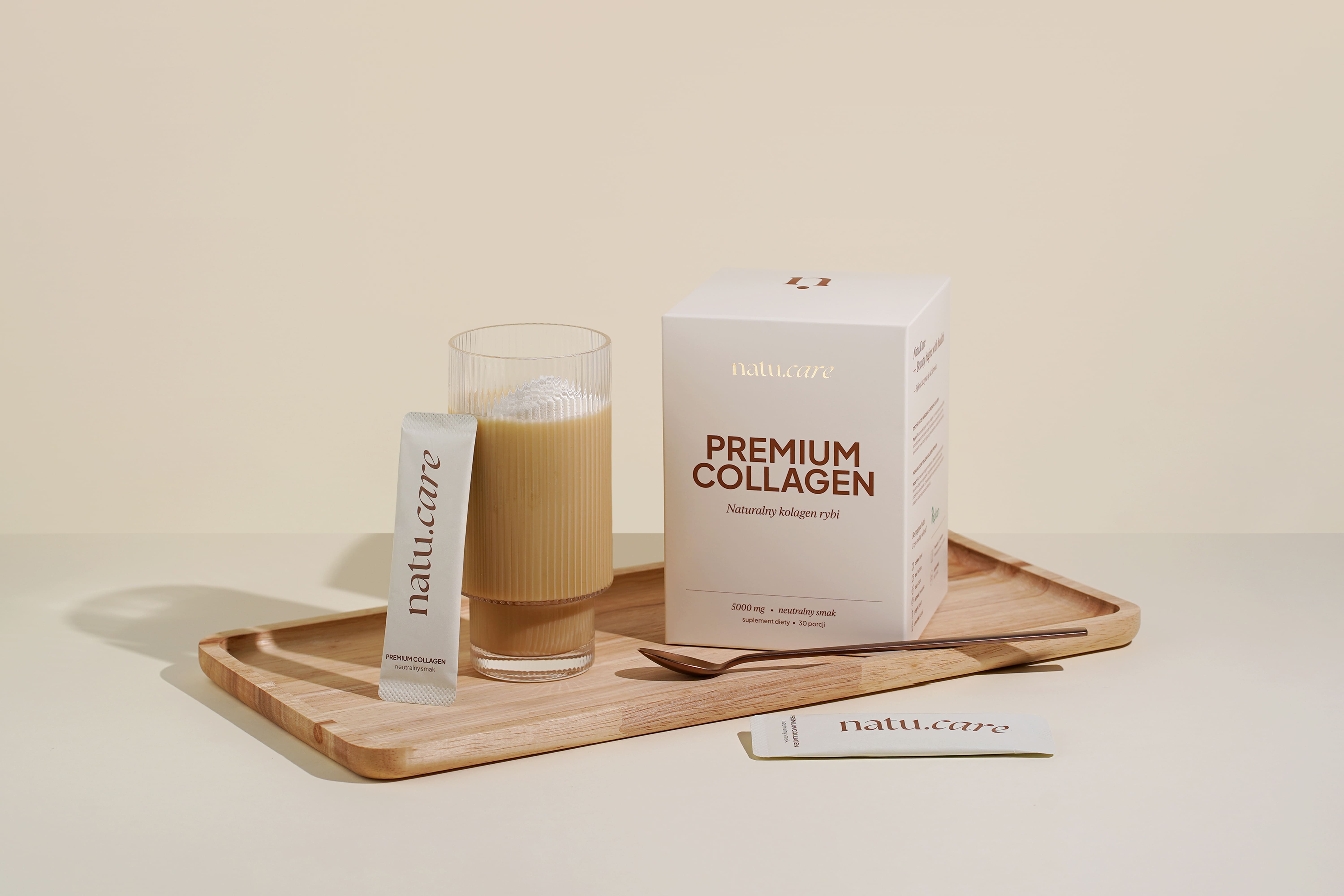 Natu.Care Kolagen Premium 5000 mg, bezsmakowy