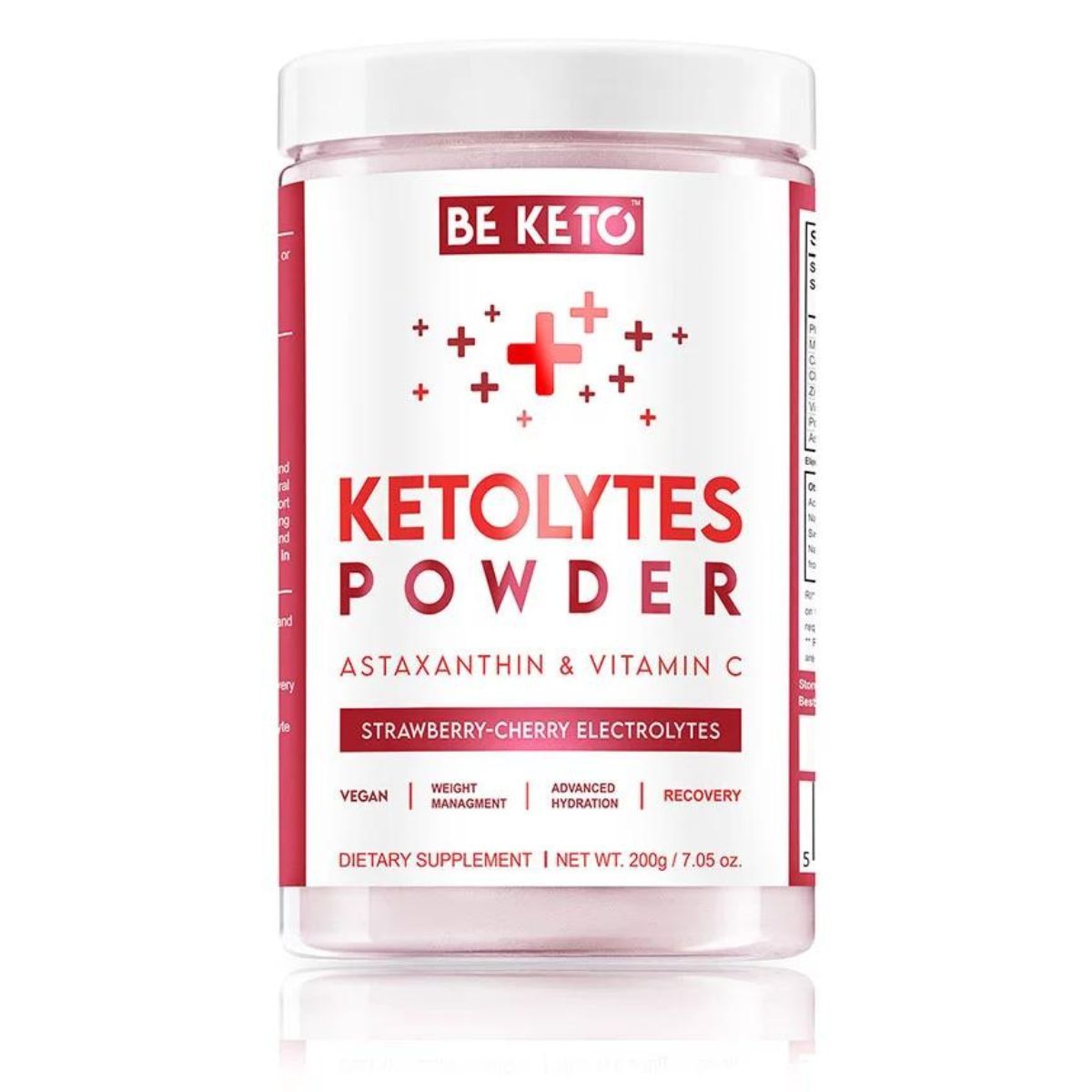 Be Keto Ketolytes - elektrolity w proszku 200g