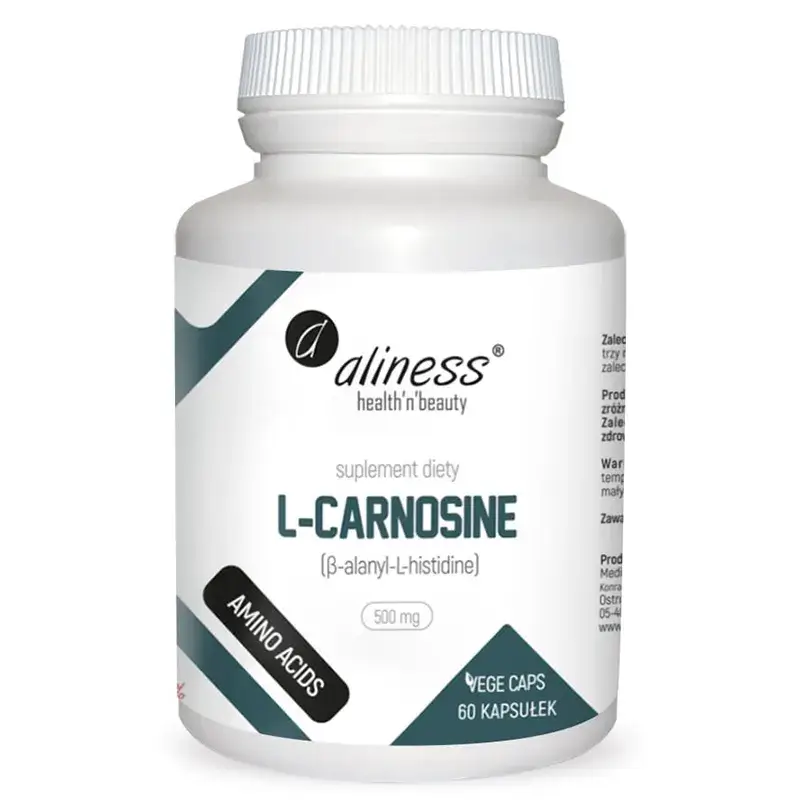 Aliness L-Carnosine, L-karnozyna 500 mg