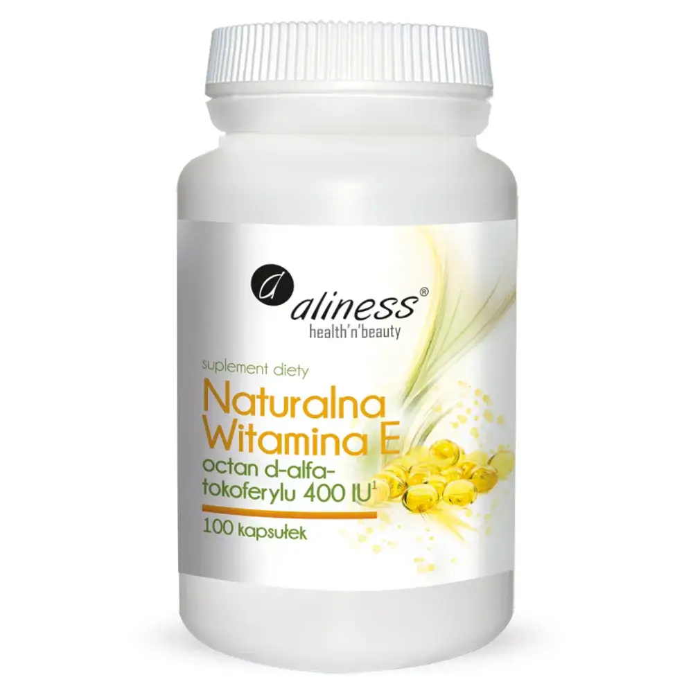 Aliness Naturalna Witamina E 400 IU