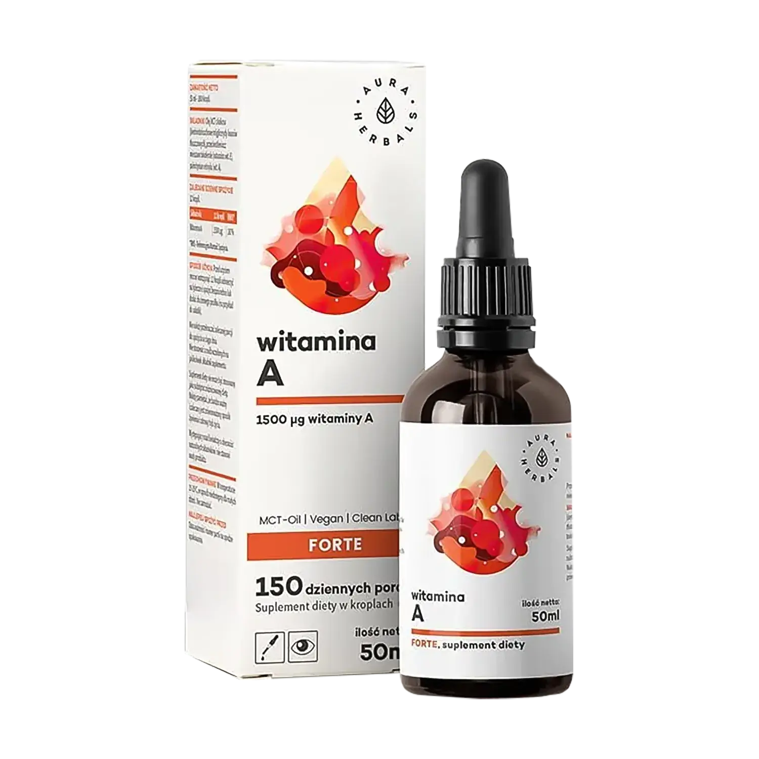 Aura Herbals Witamina A Forte MCT-Oil