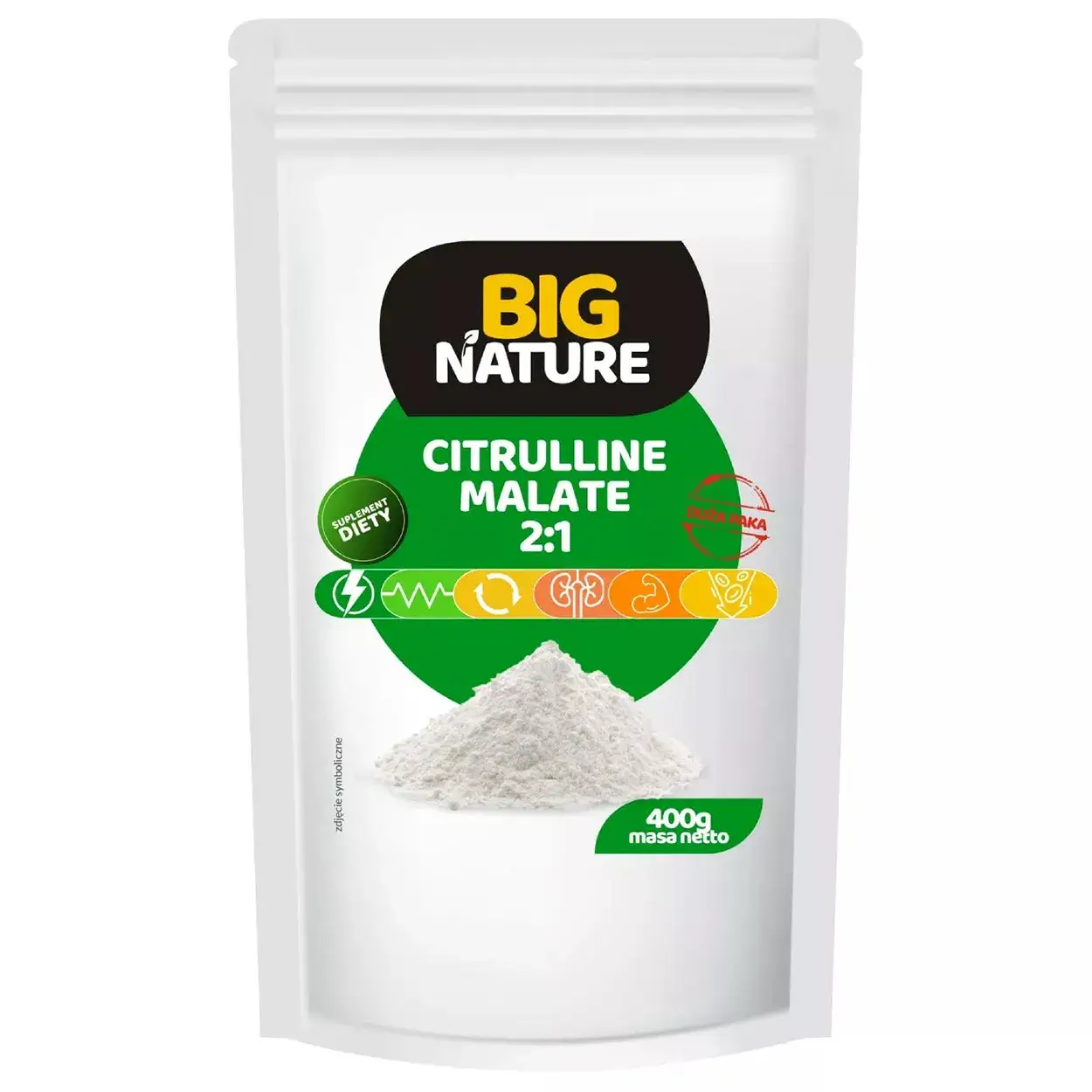 Big Nature Cytrulina, jabłczan cytruliny 2:1, 200 g