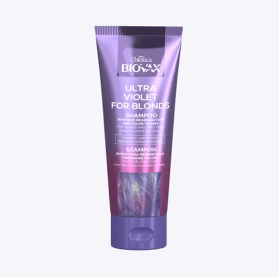 Szampon L'BIOTICA BIOVAX Ultra Violet