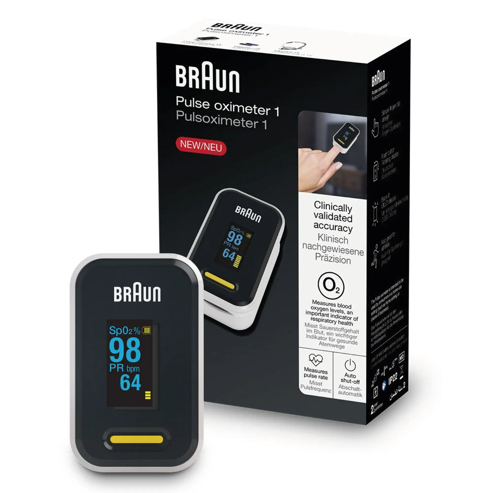 Braun Pulse Oximeter 1