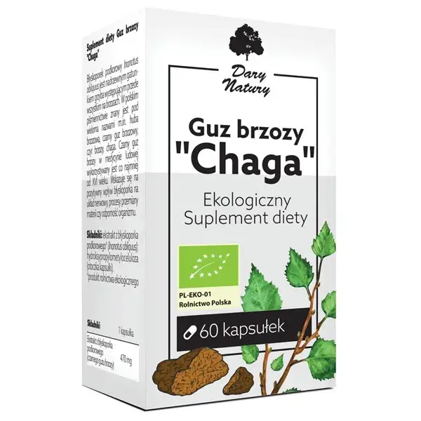 Dary Natury Guz brzozy Chaga
