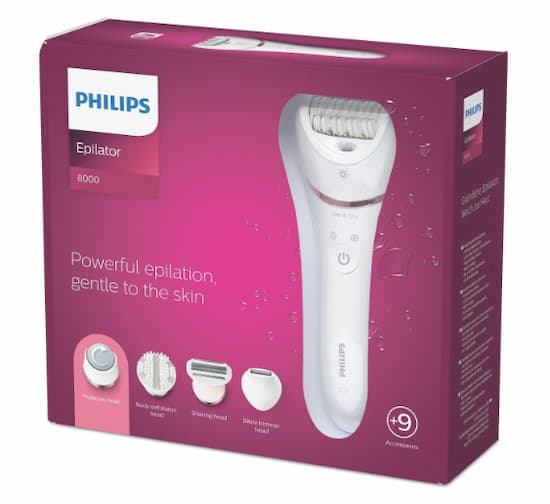 Епілятор Philips серії Wet &amp; Dry BRE740/10