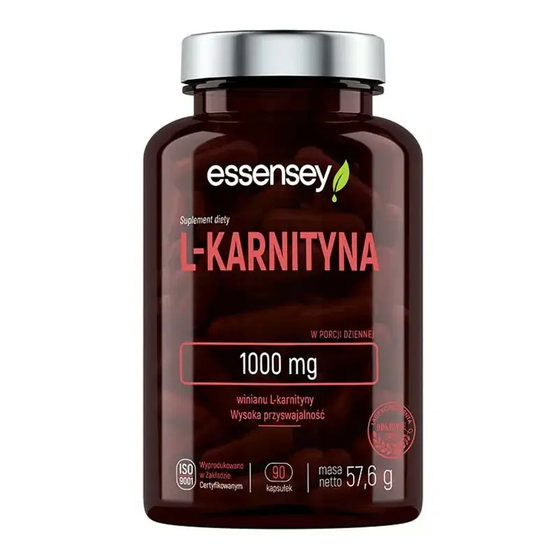Essensey L-karnityna, 90 kapsułek