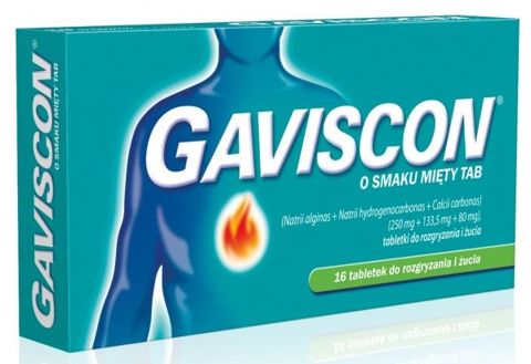 GAVISCON tabletki na zgagę