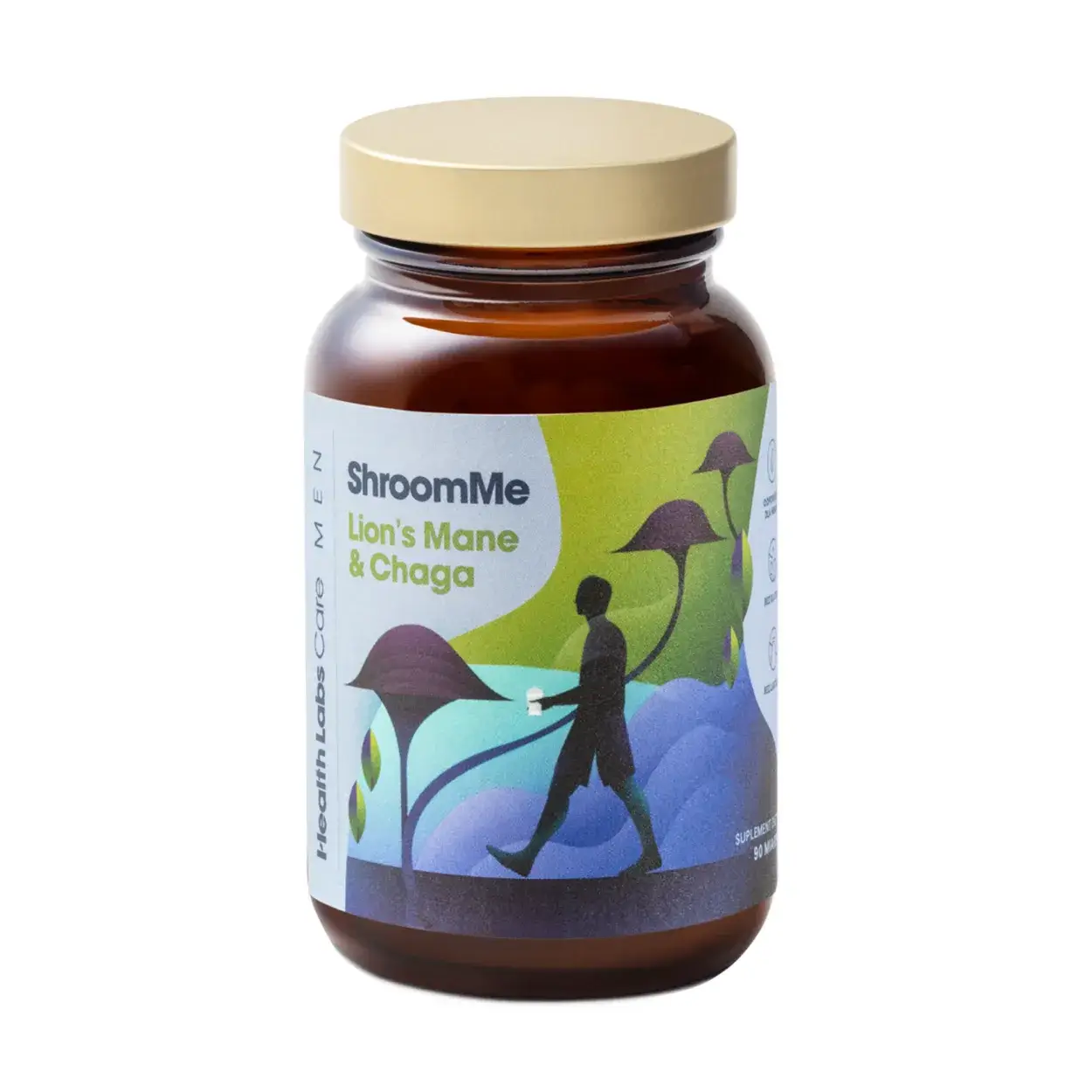 Health Labs ShroomMe Men Lion’s Mane&Chaga