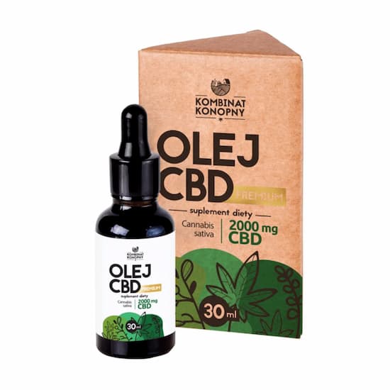 OLEJ CBD PREMIUM 2000 mg – Kombinat Konopny