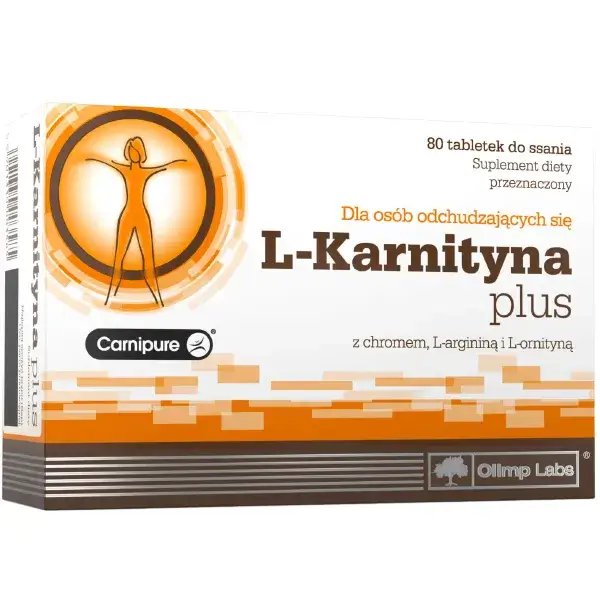 Olimp L-Karnityna Plus, 80 tabletek do ssania