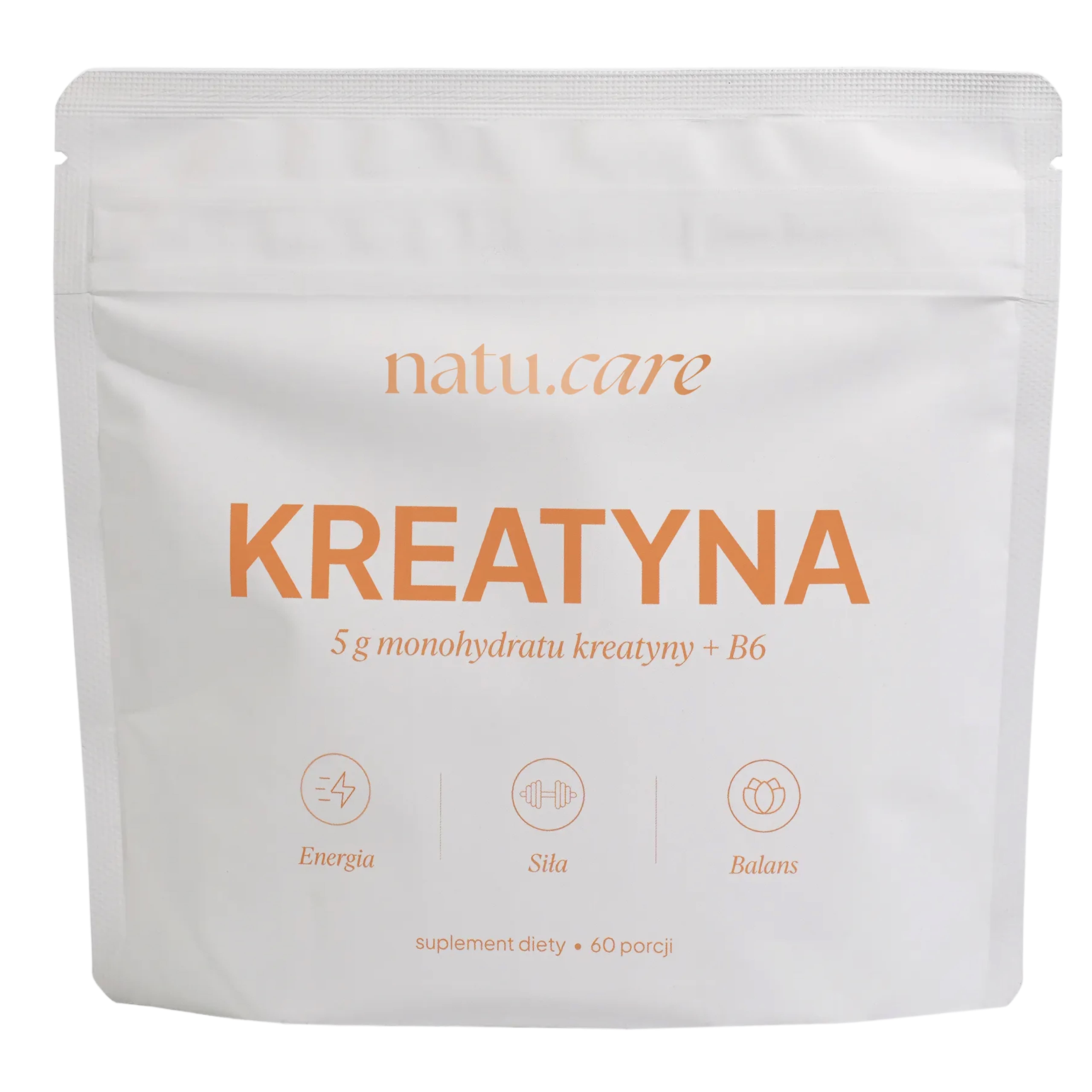 Natu.Care Kreatyna+B6, bezsmakowa