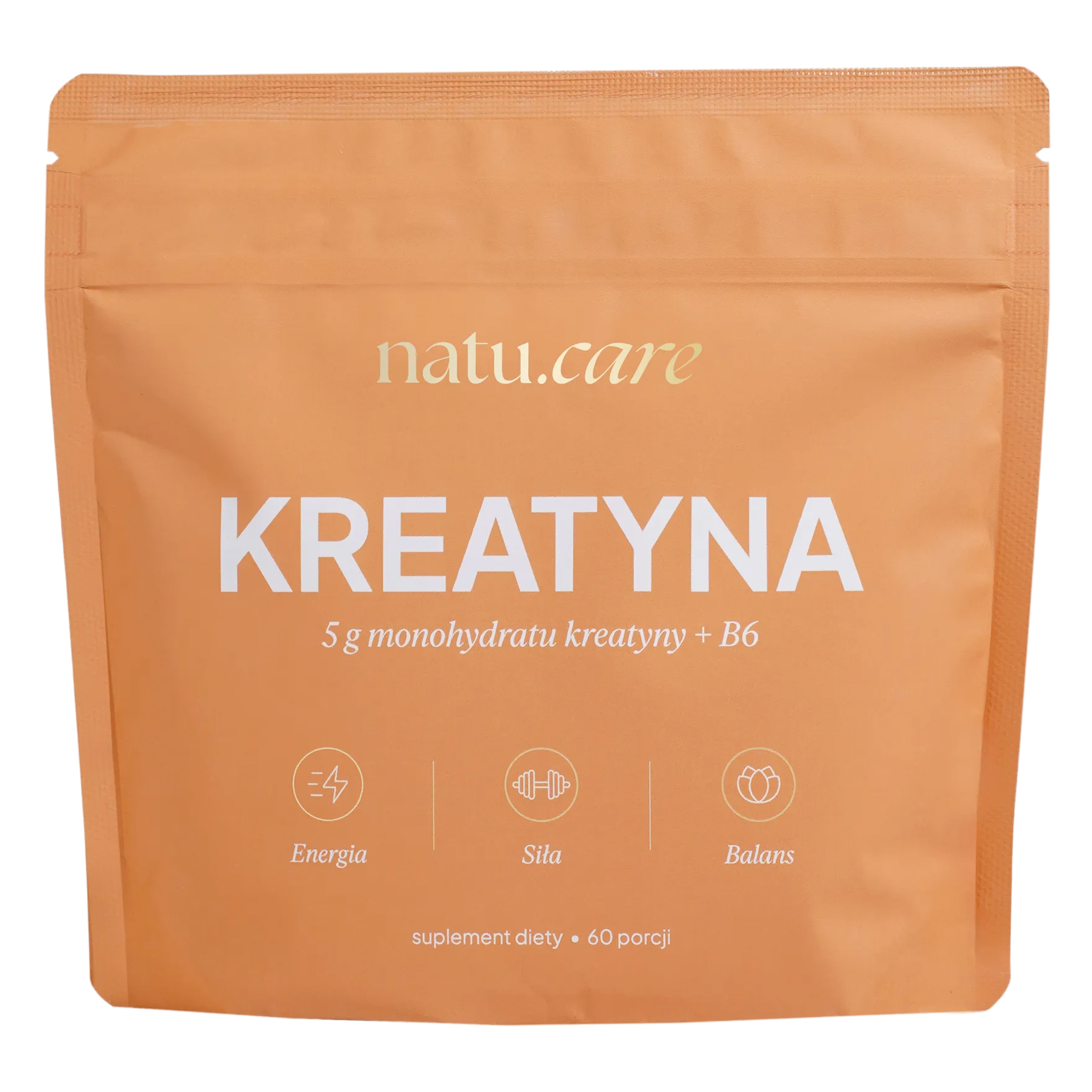 Natu.Care Kreatyna+B6, mango-marakuja