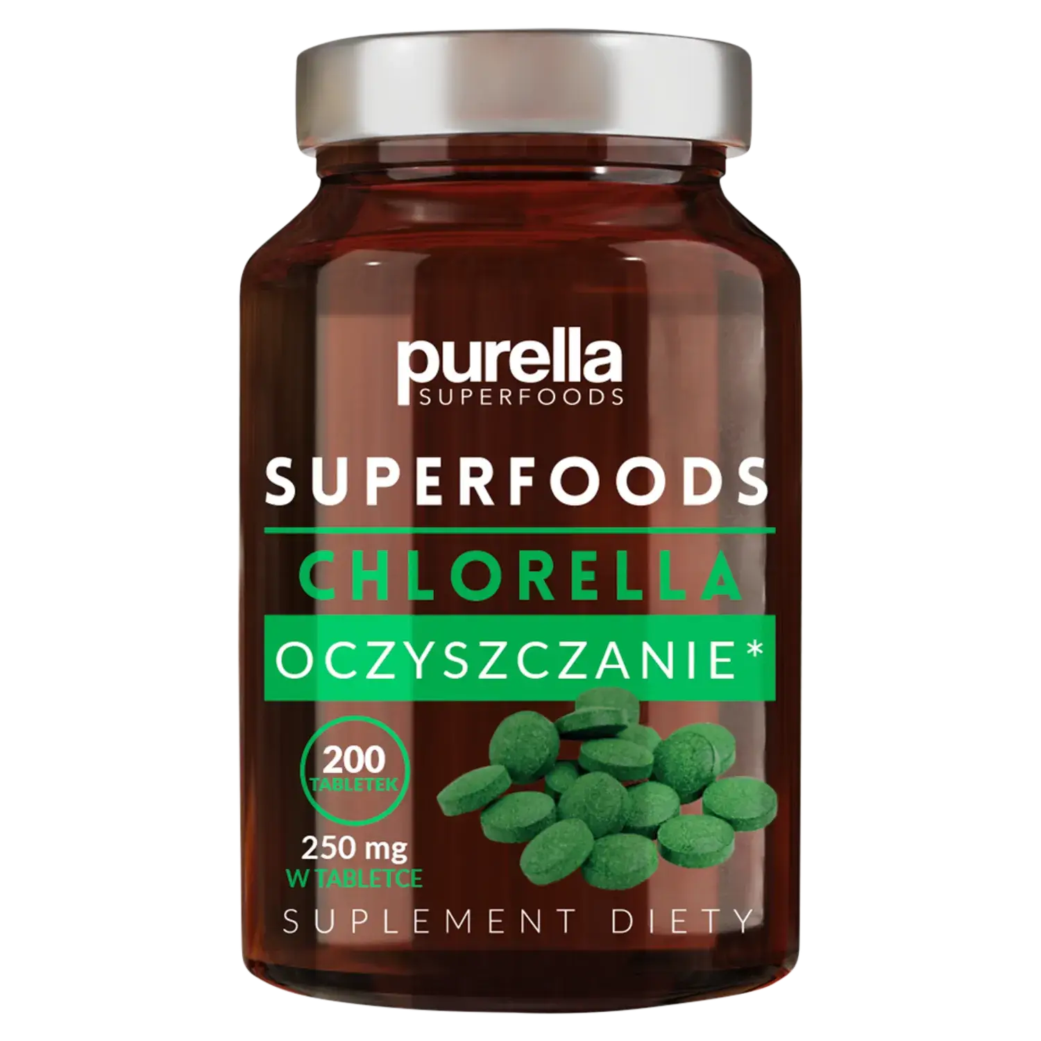 Purella Superfoods Chlorella Oczyszczanie