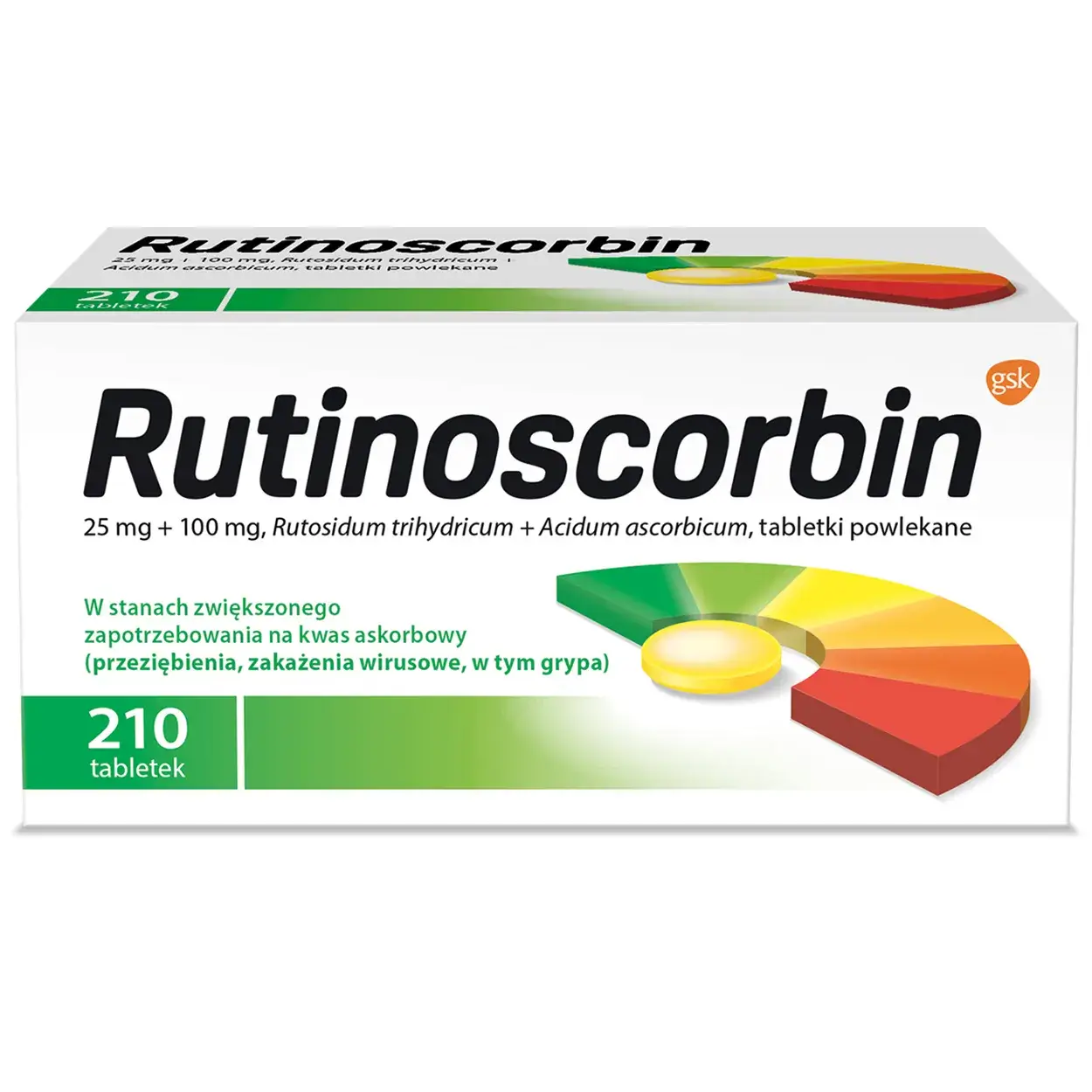 Rutinoscorbin 25 mg + 100 mg