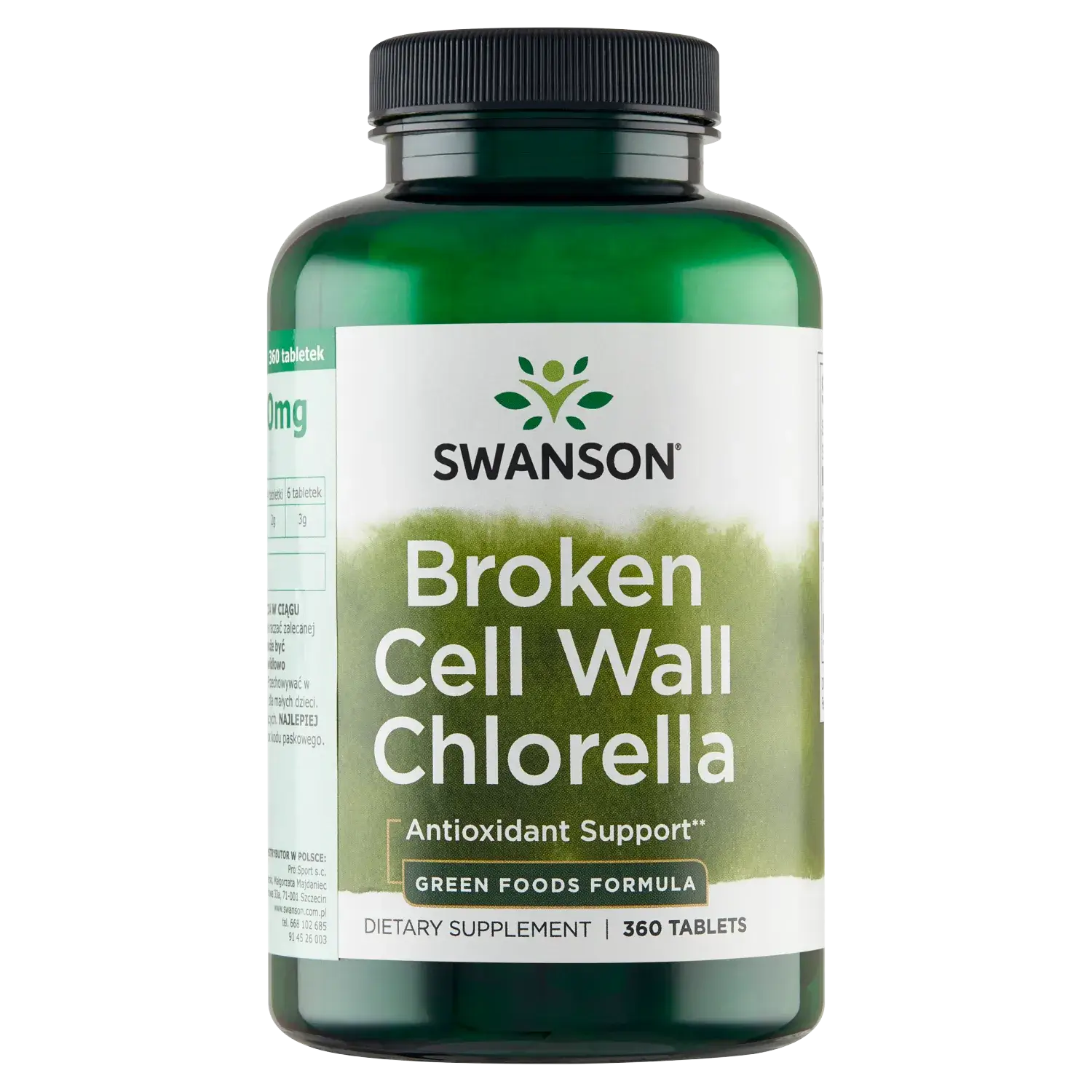 Swanson Chlorella Broken Cell Wall
